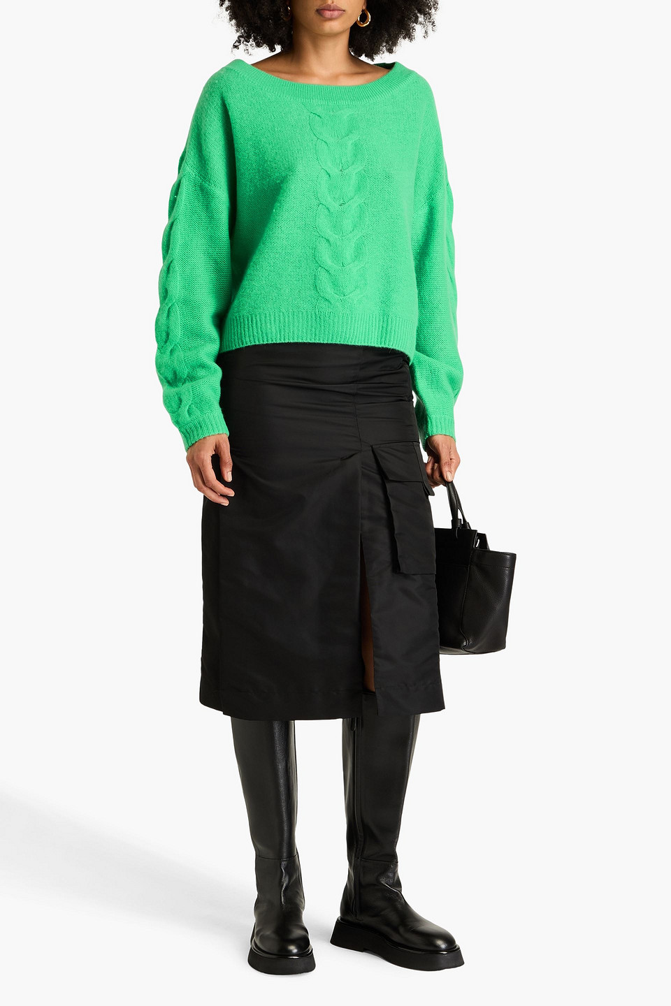 NAADAM CABLE-KNIT CASHMERE SWEATER