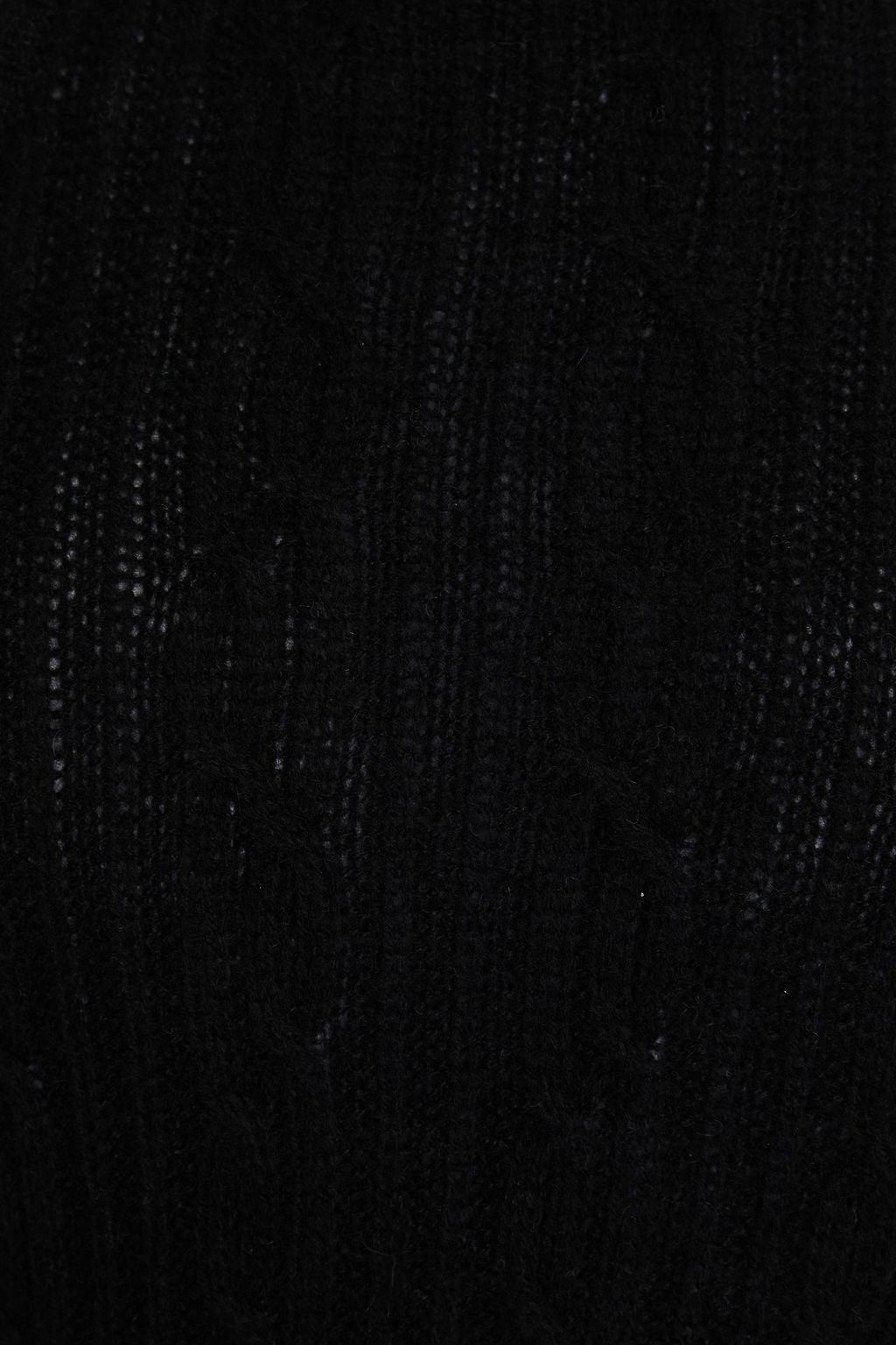 NAADAM Cable-knit cashmere midi dress