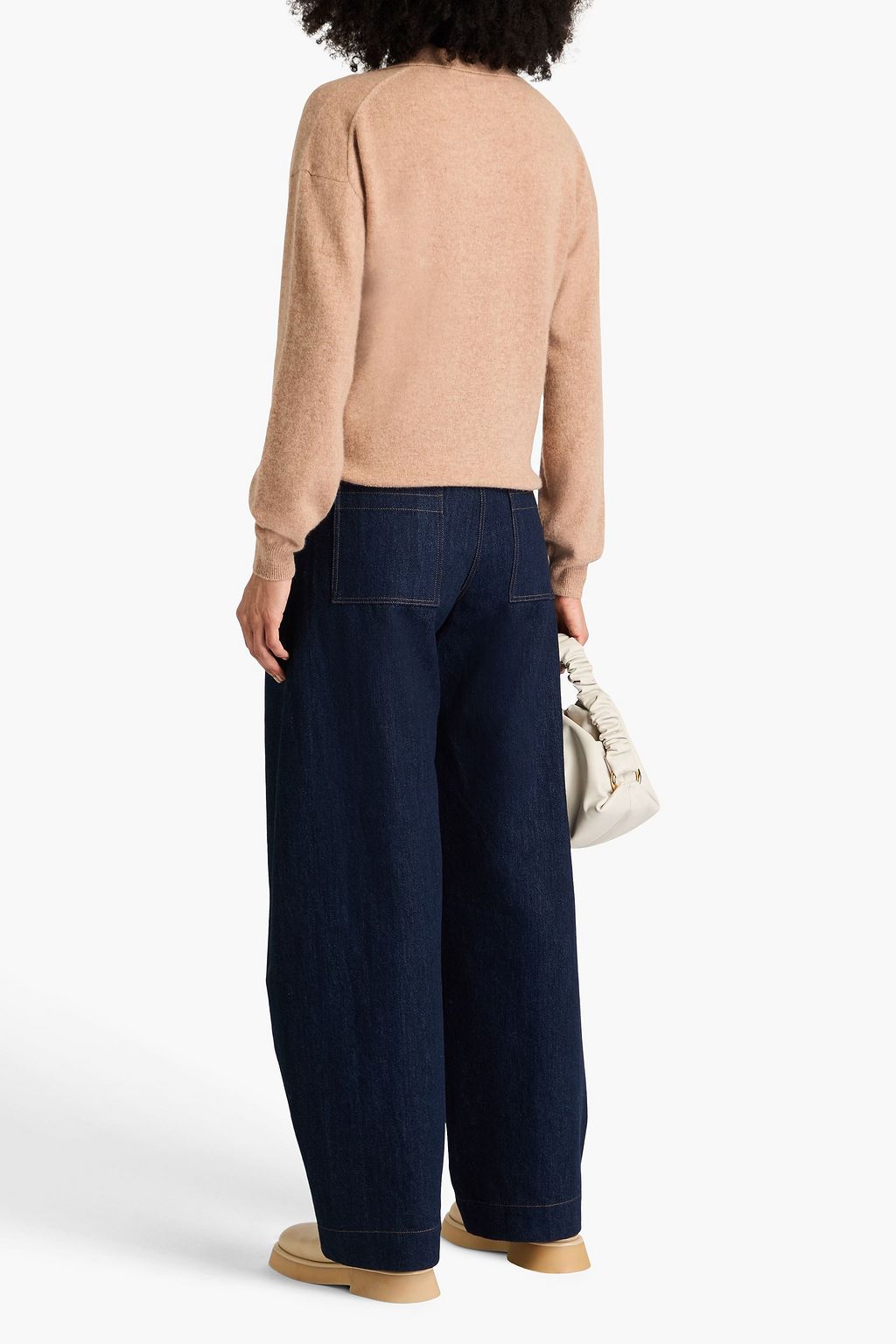 NAADAM Cashmere polo sweater