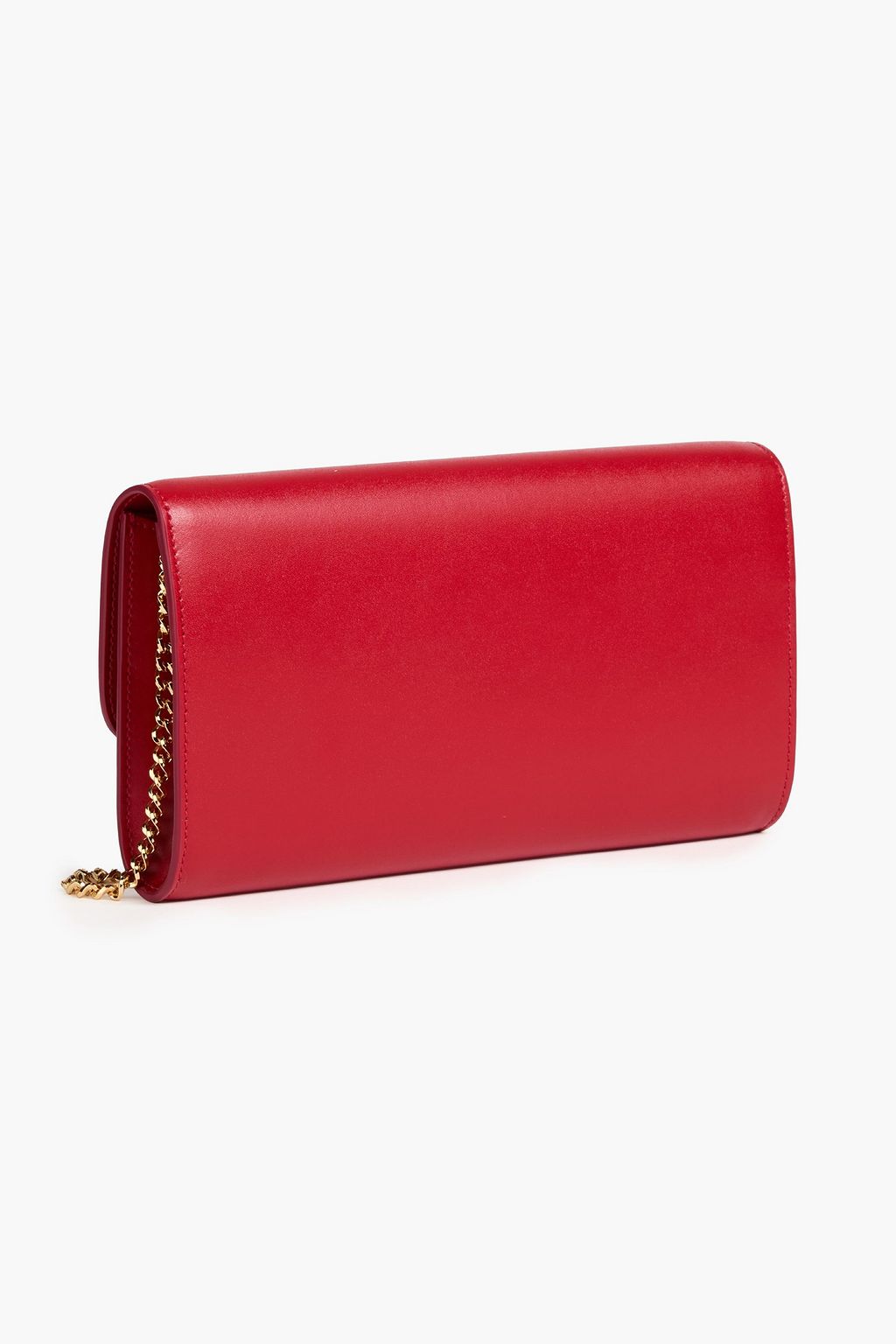 FERRAGAMO Gancini leather clutch