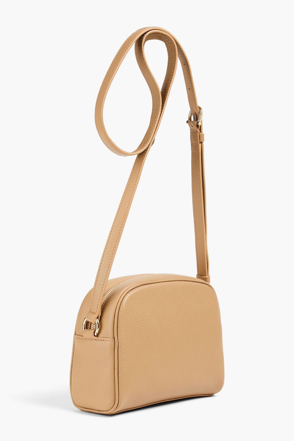 FERRAGAMO حقيبة كتف من الجلد المُحبّب