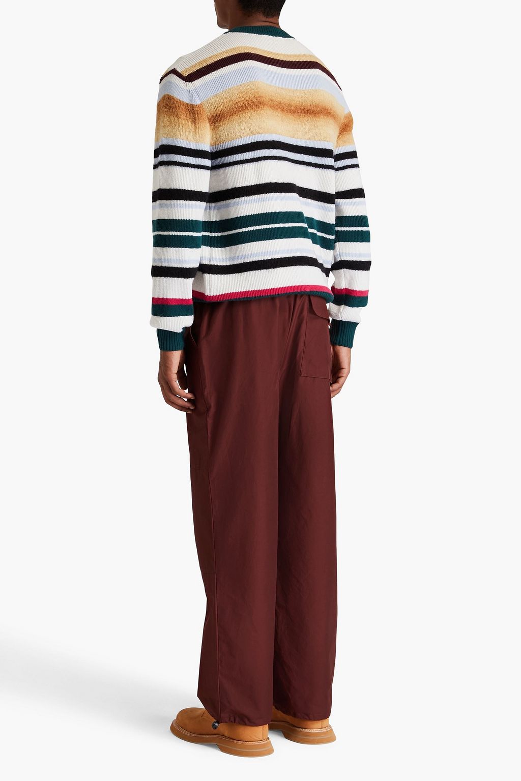 MISSONI Striped wool-blend sweater