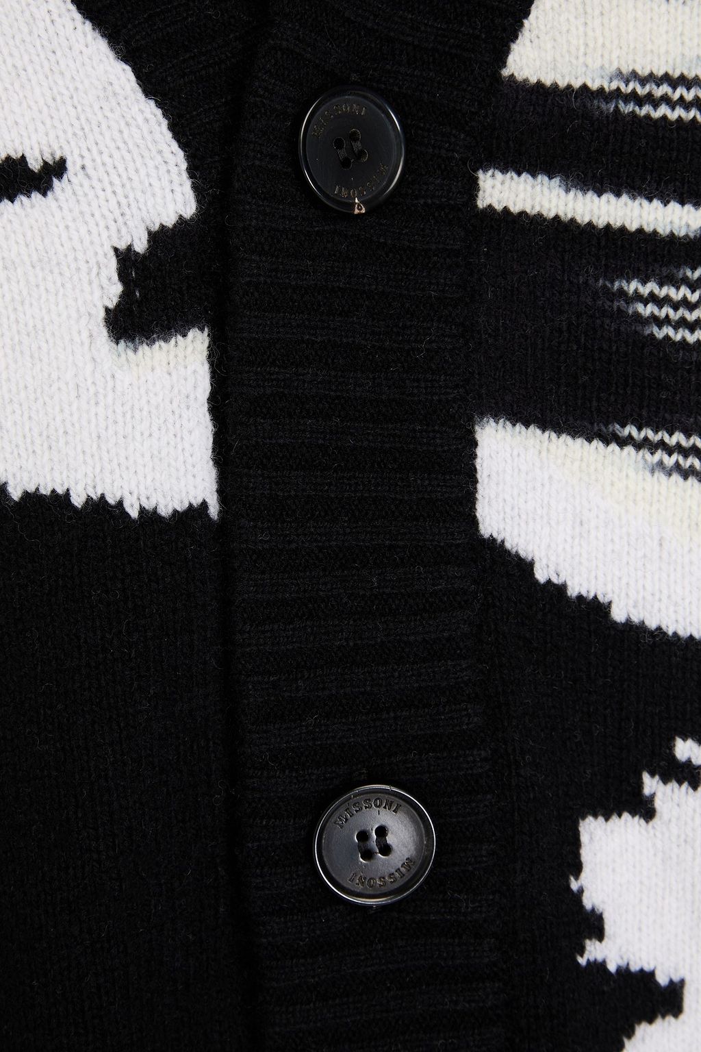 MISSONI Space-dyed wool cardigan