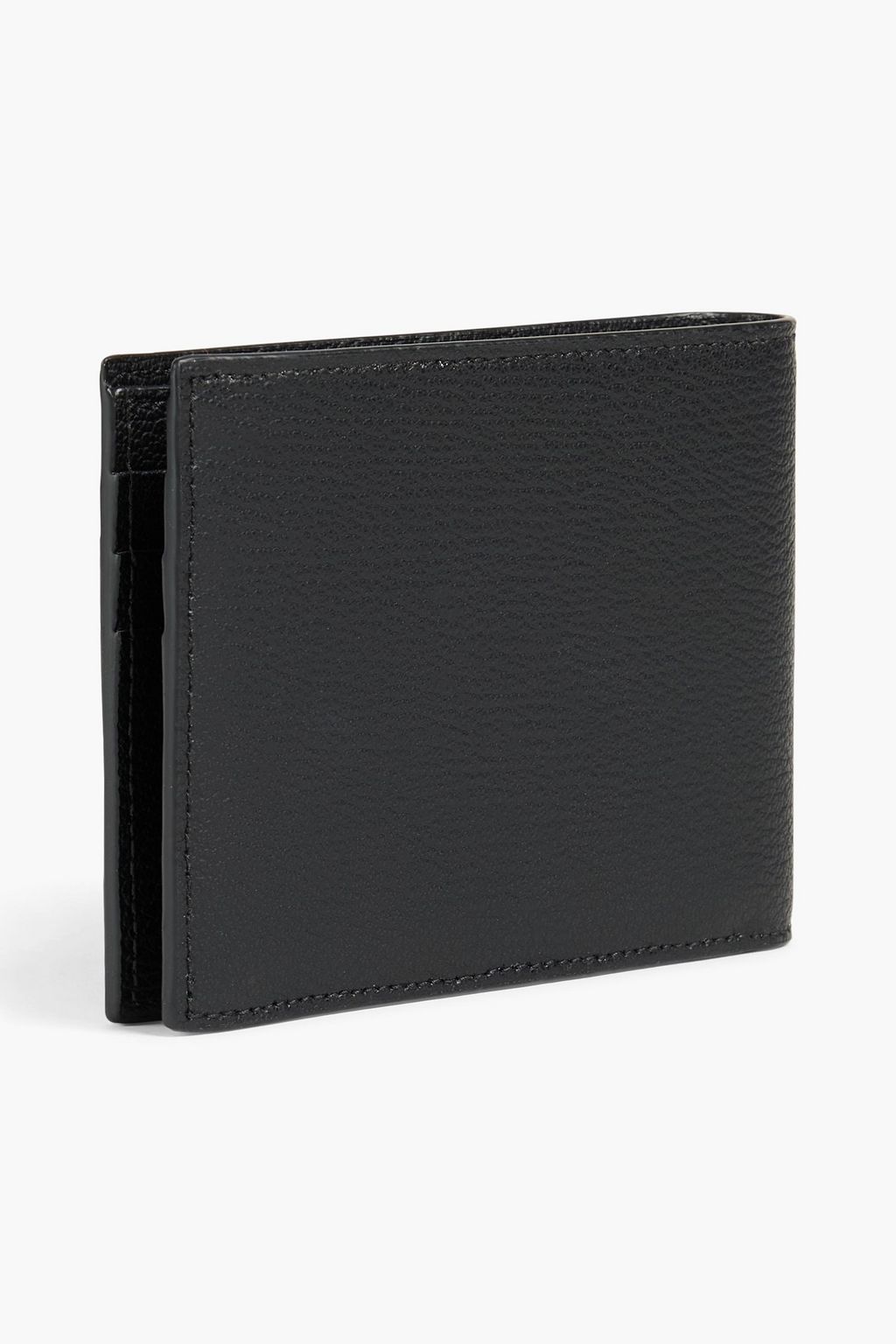 FERRAGAMO Gancini pebbled-leather wallet