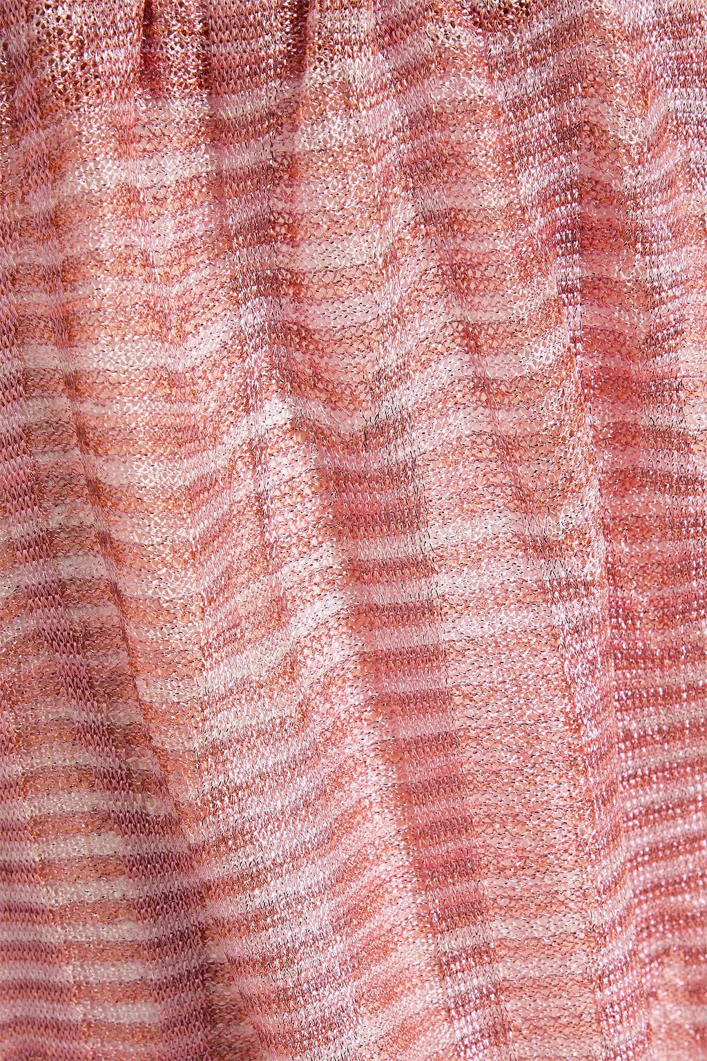 MISSONI 메탈릭 크로셰 니트 쇼츠