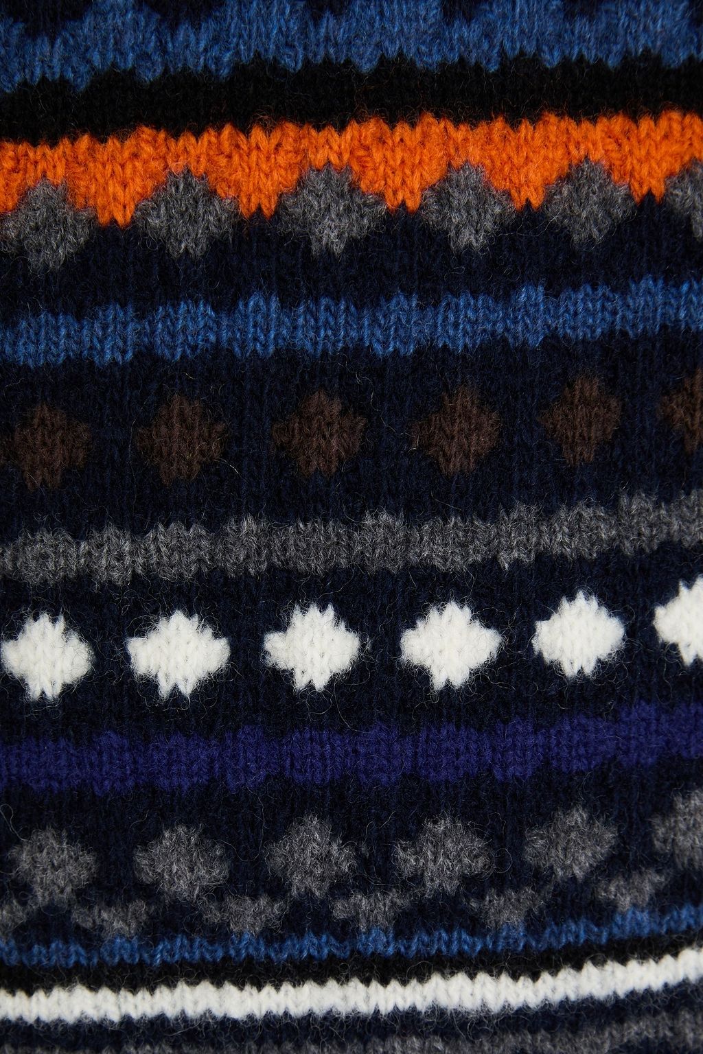MISSONI Jacquard-knit wool sweater