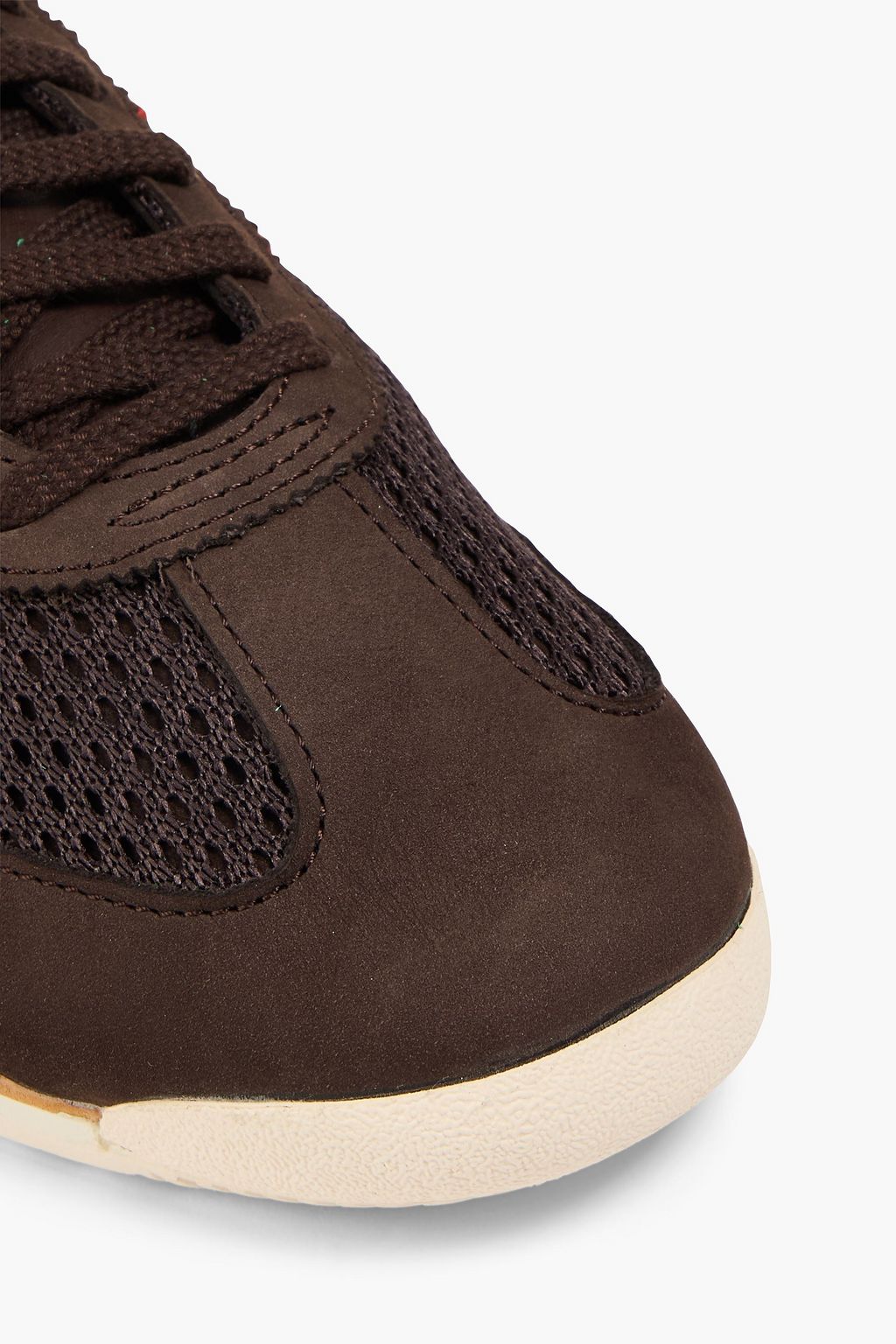 ADIDAS ORIGINALS BY WALES BONNER SL 72 suede and mesh sneakers
