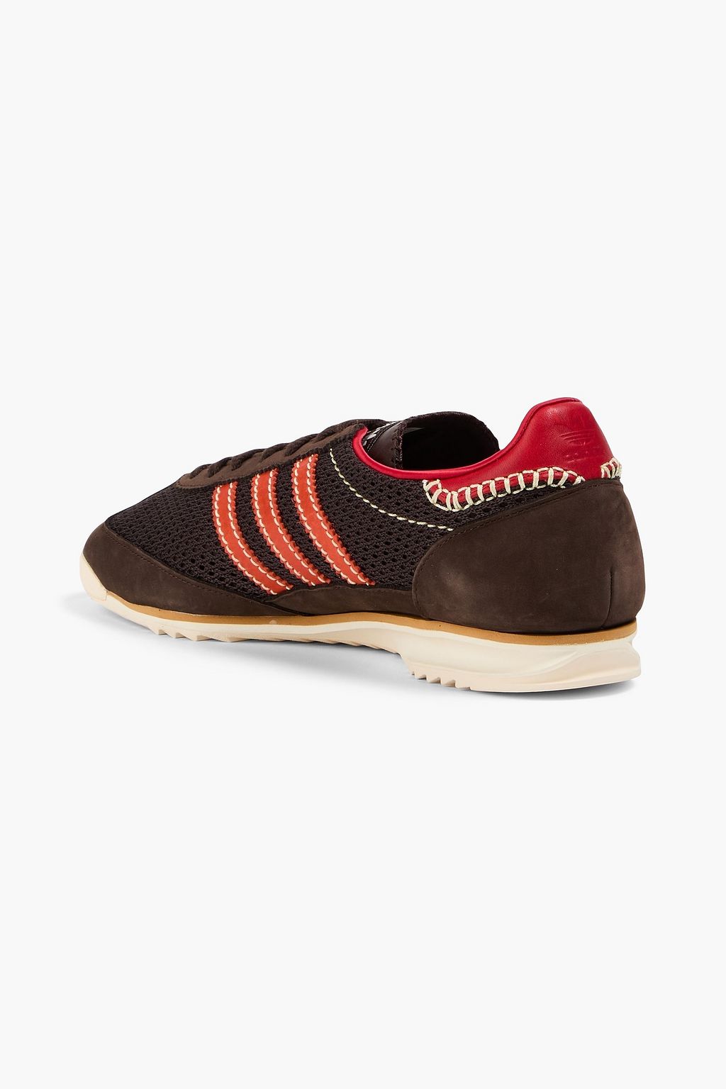 ADIDAS ORIGINALS BY WALES BONNER SL 72 suede and mesh sneakers