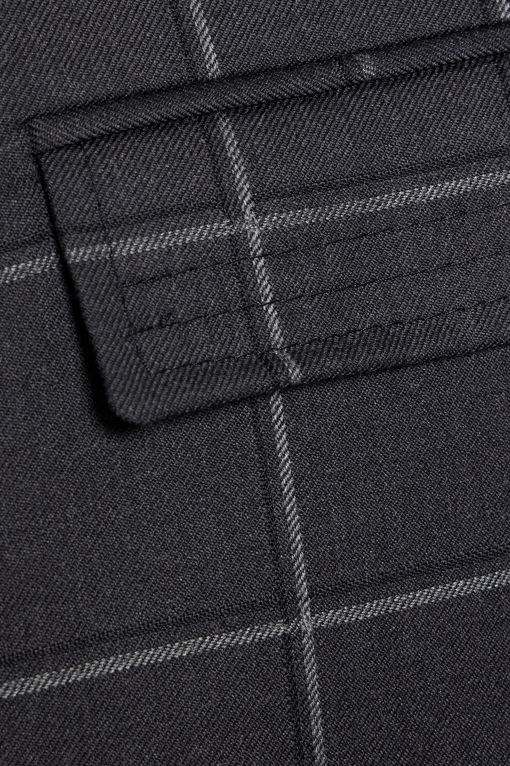 THOM BROWNE Checked wool coat