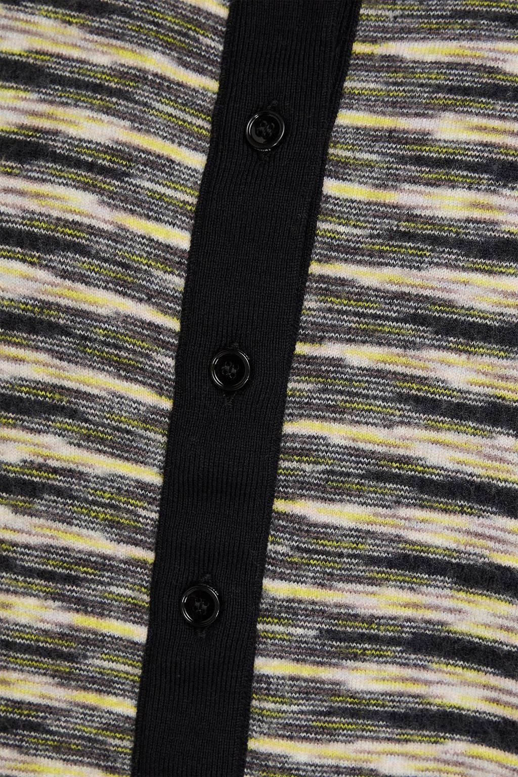 MISSONI كارديغان من نسيج محبوك بألوان متداخلة