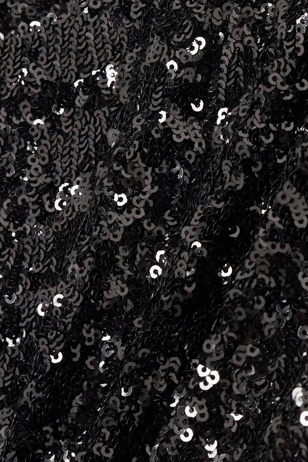 OSÉREE Sequined satin bodysuit