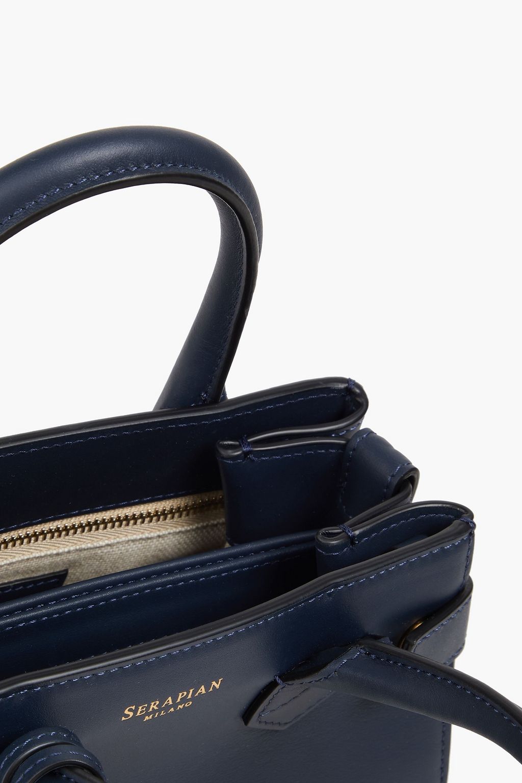 SERAPIAN Meline mini leather tote