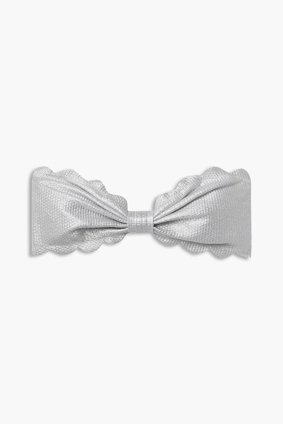 Marysia Antibes Bandeau Bikini Top In Silver