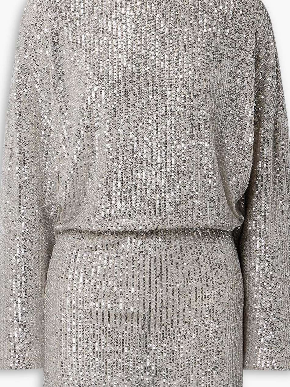 salome sequined tulle mini dress