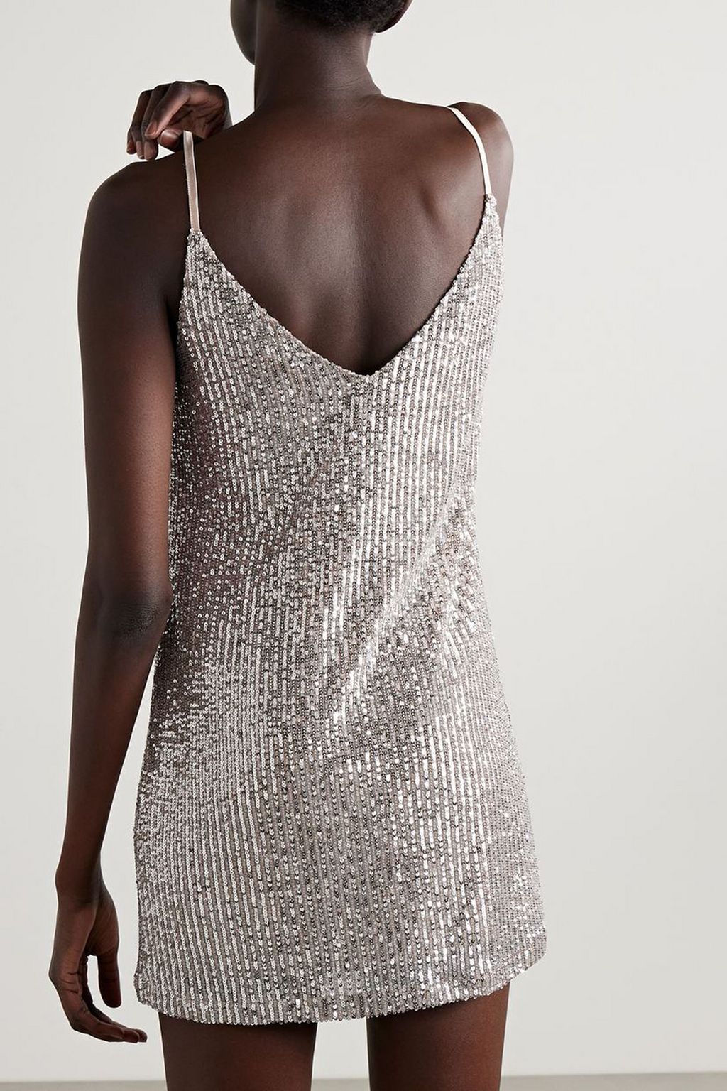 IN THE MOOD FOR LOVE New York sequined tulle mini dress