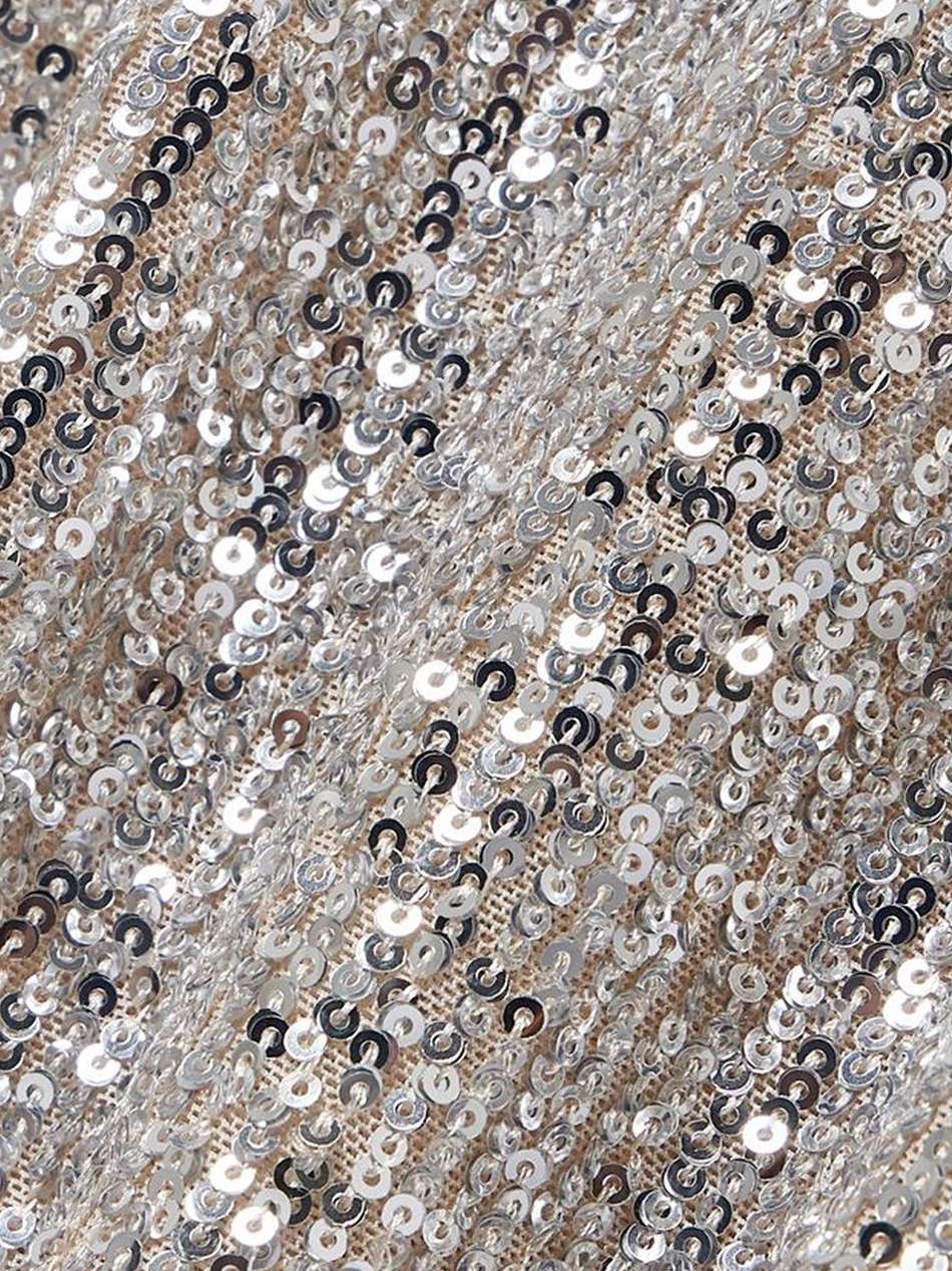 sublime cutout sequined tulle midi dress