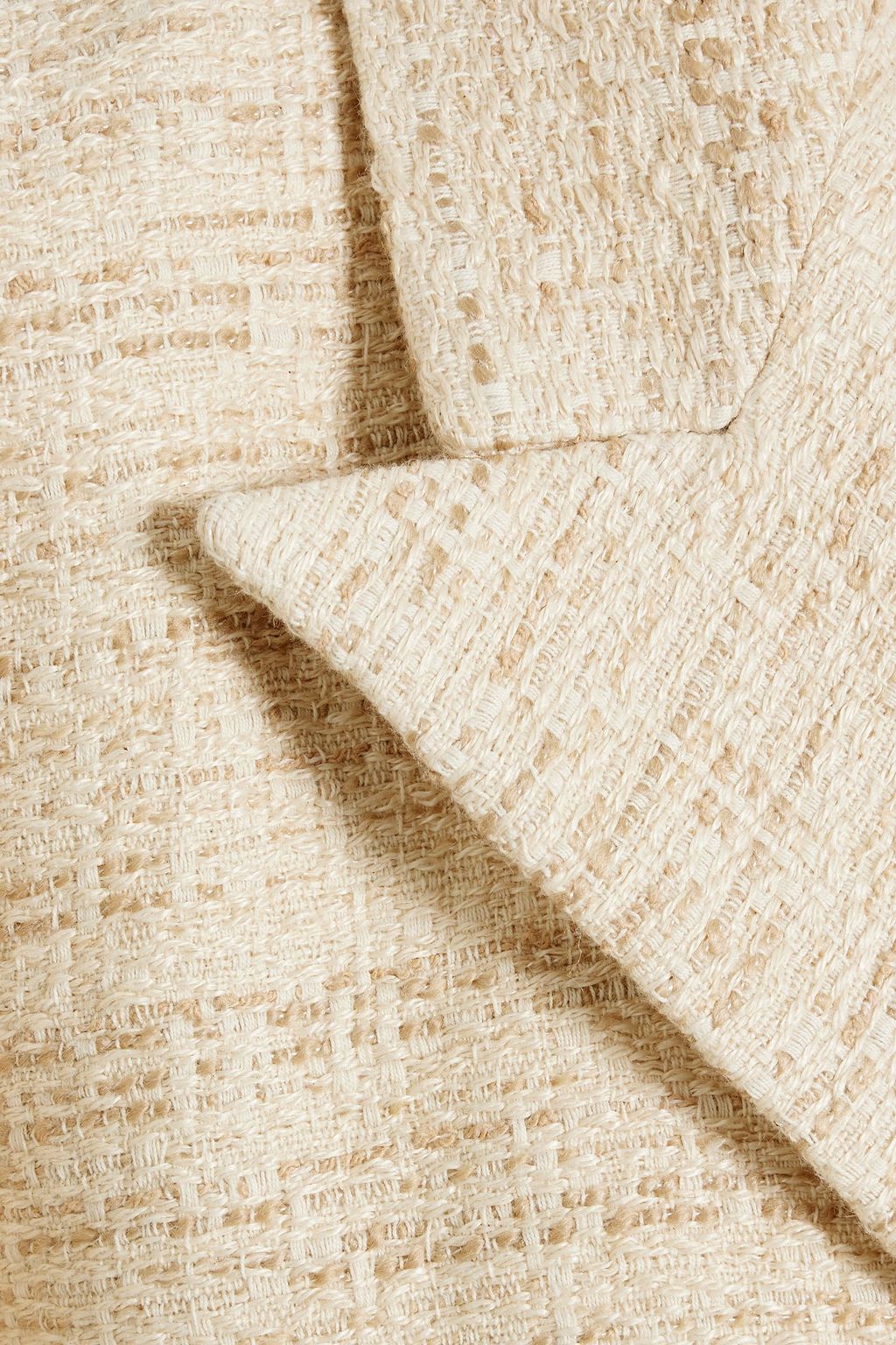 JOSEPH Cornwall double-breasted cotton-blend tweed coat