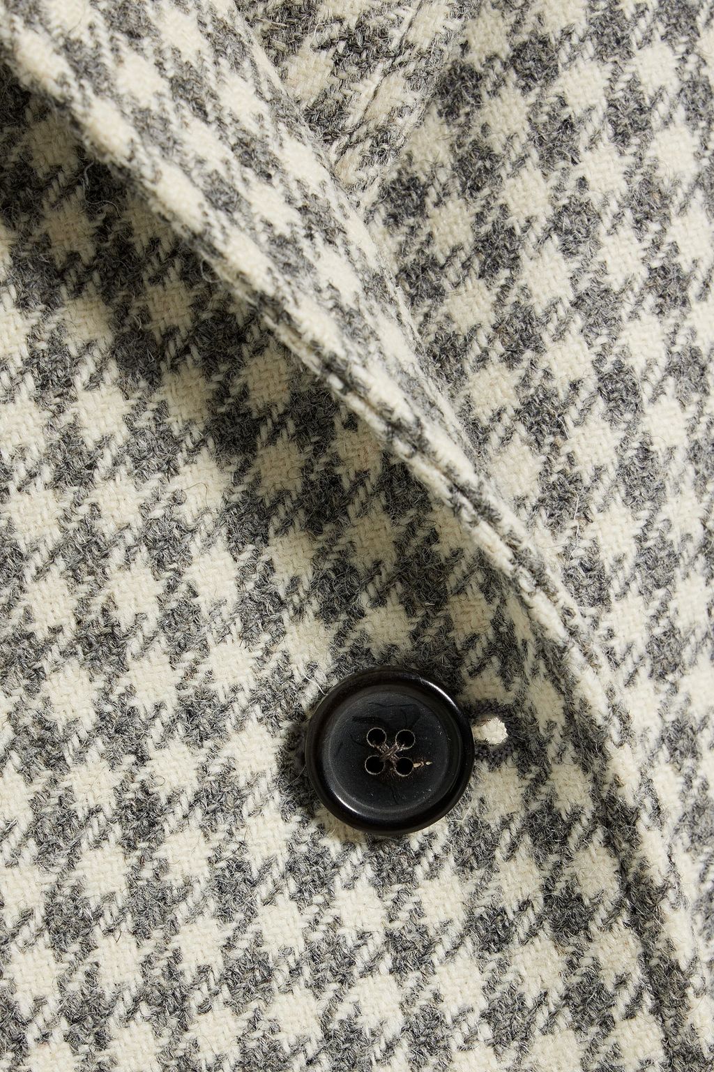 THOM BROWNE Oversized houndstooth wool-tweed blazer