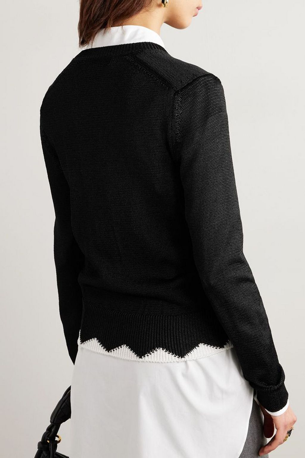 COMME DES GARÇONS Intarsia-knit sweater