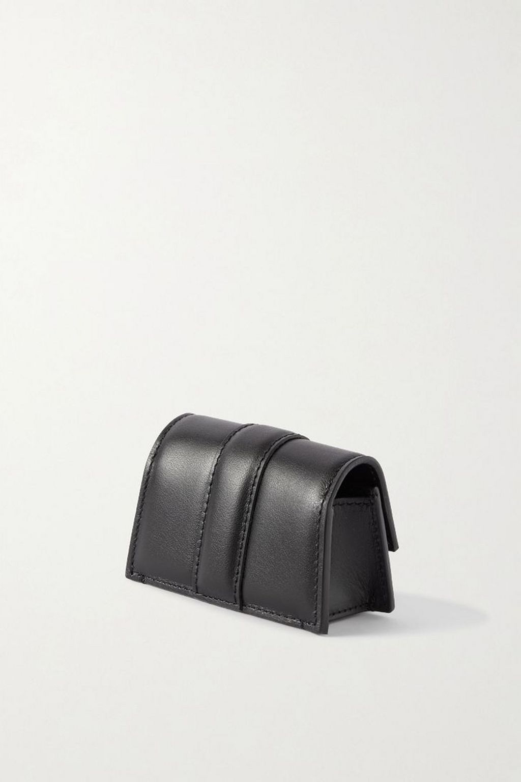 JACQUEMUS Le Porte Bambino leather airpods case