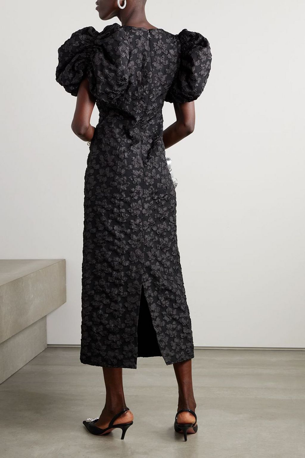 ROTATE BIRGER CHRISTENSEN Ruby cloqué midi dress