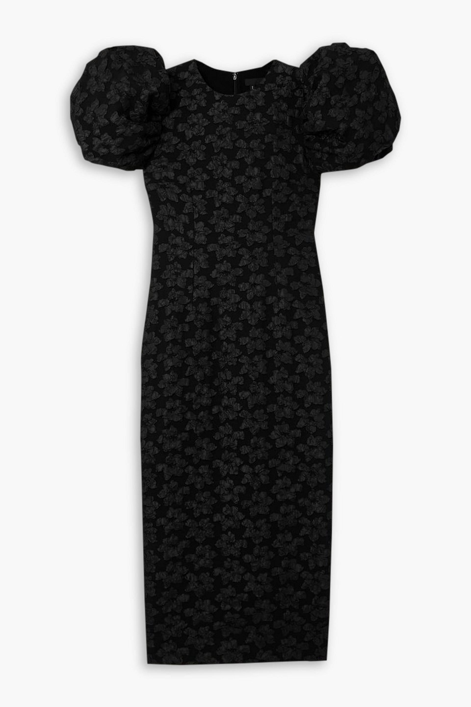 ROTATE BIRGER CHRISTENSEN RUBY CLOQUÉ MIDI DRESS