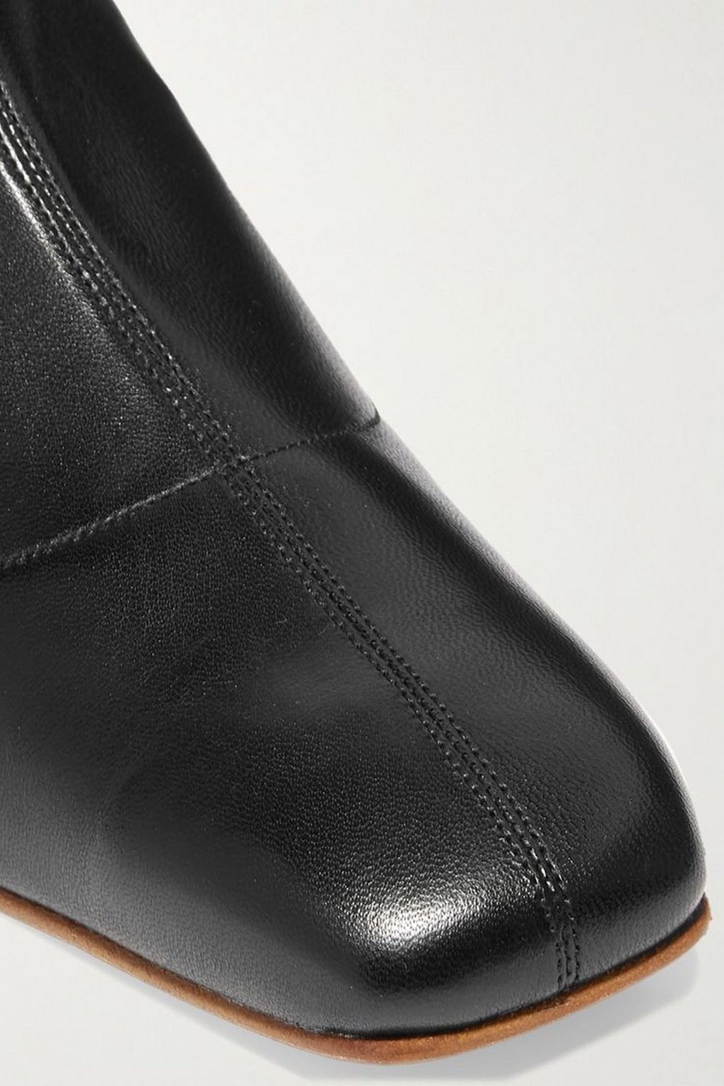BY FAR Este leather ankle boots