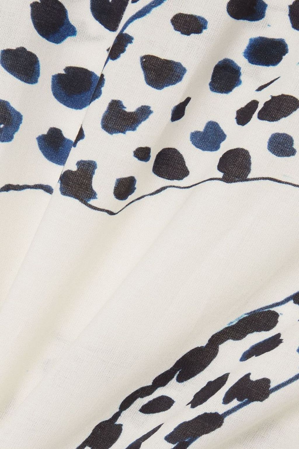 DESMOND & DEMPSEY Printed cotton pajama set