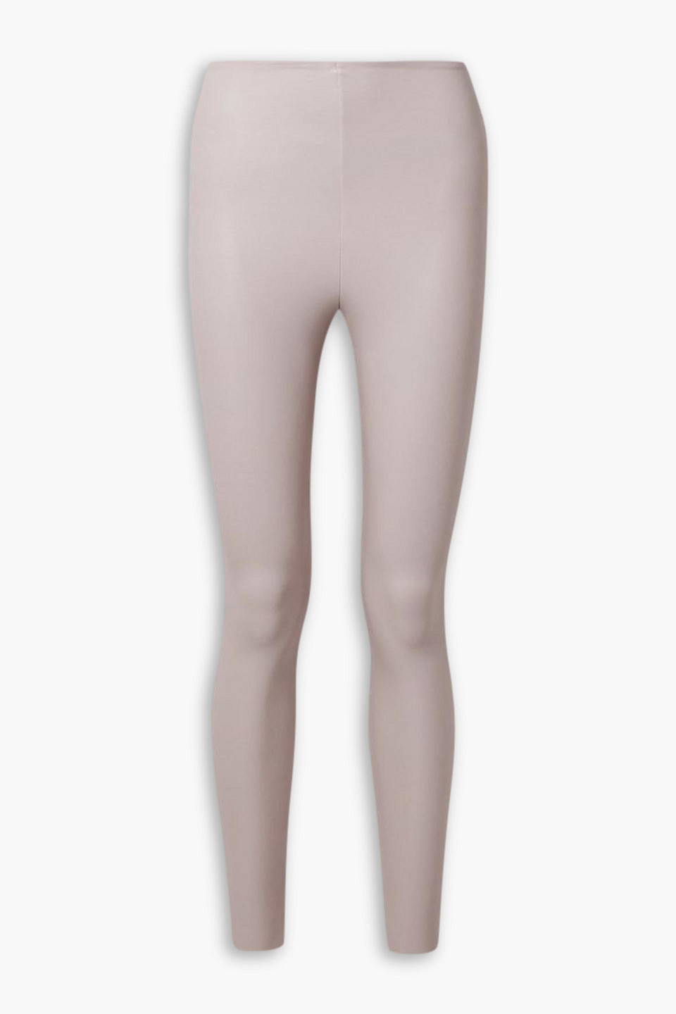 Commando Faux Stretch-leather Leggings In Stone