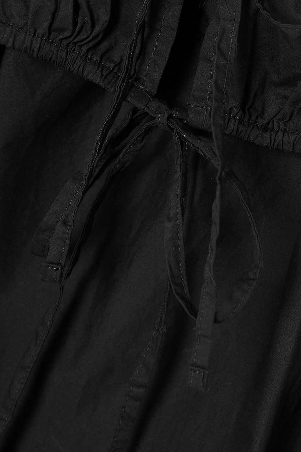 DEIJI STUDIOS Knotted cotton-poplin midi dress