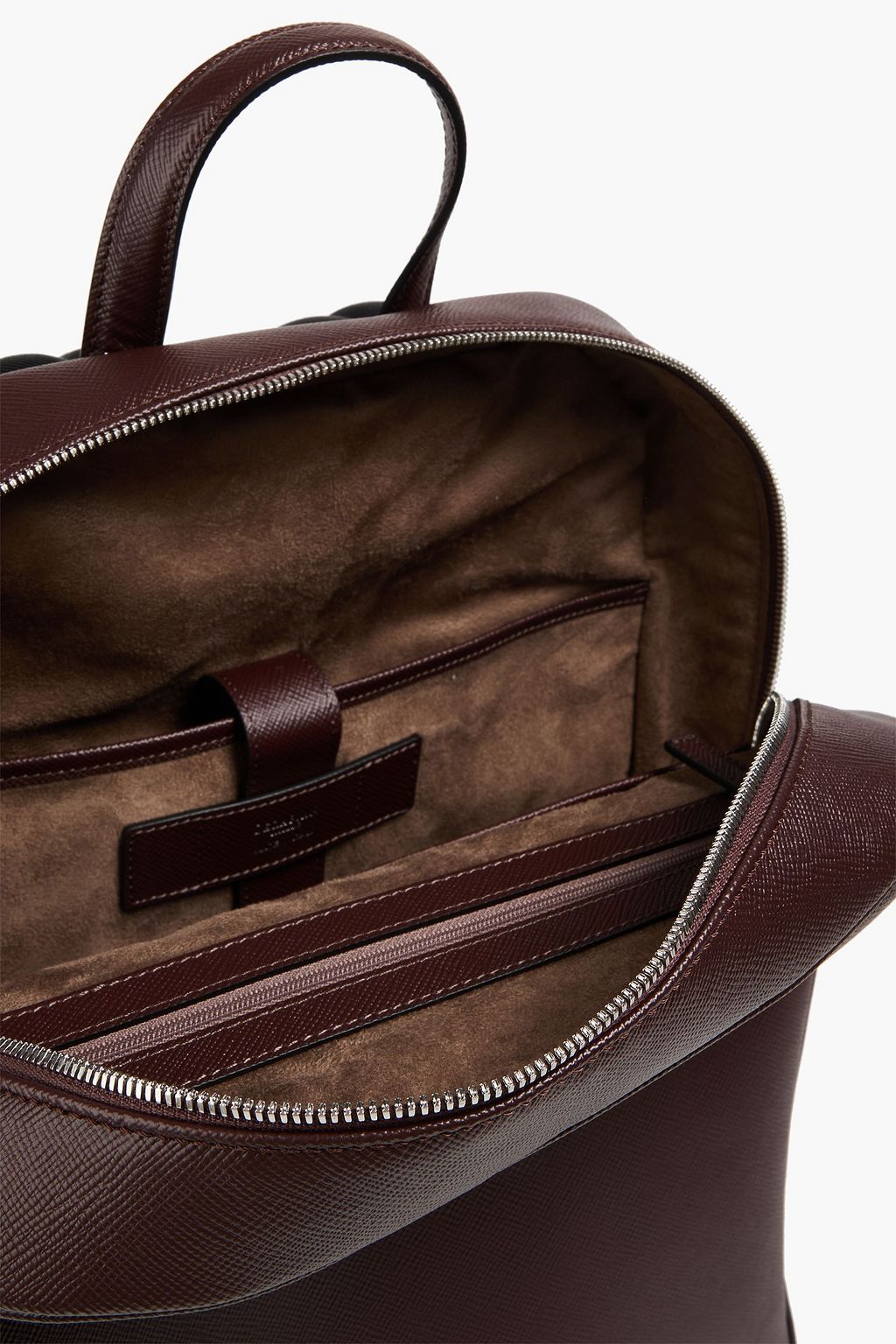 SERAPIAN Evolution pebbled-leather backpack