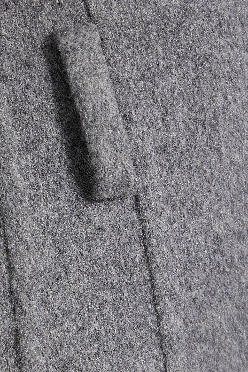 PETER DO Wool and cashmere-blend felt wide-leg pants