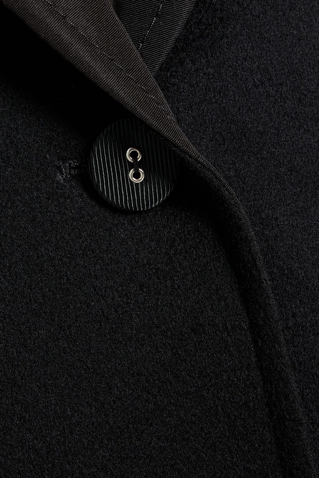 THOM BROWNE Faille-trimmed cashmere-felt blazer