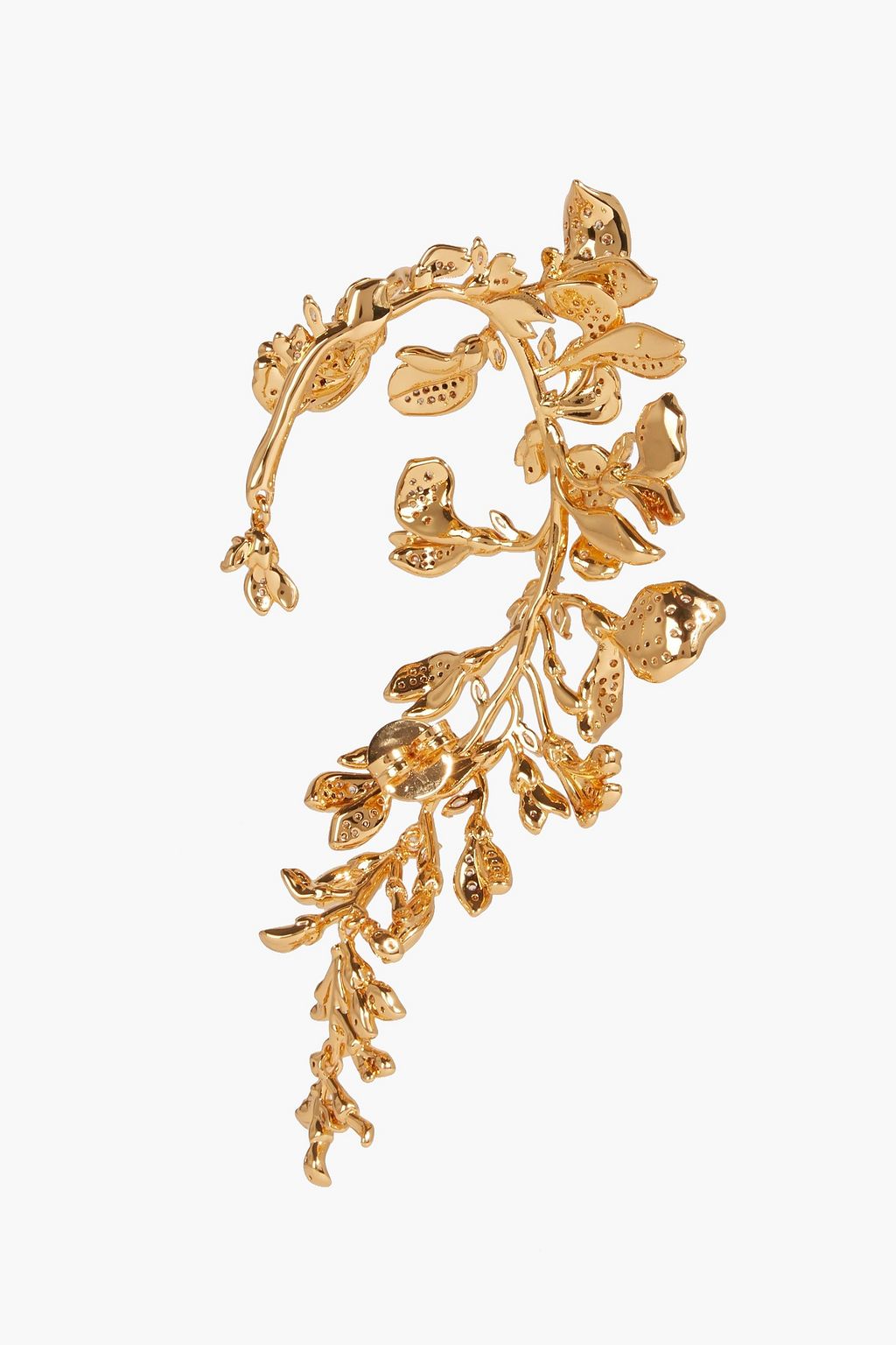 ZIMMERMANN Gold-tone crystal earcuff