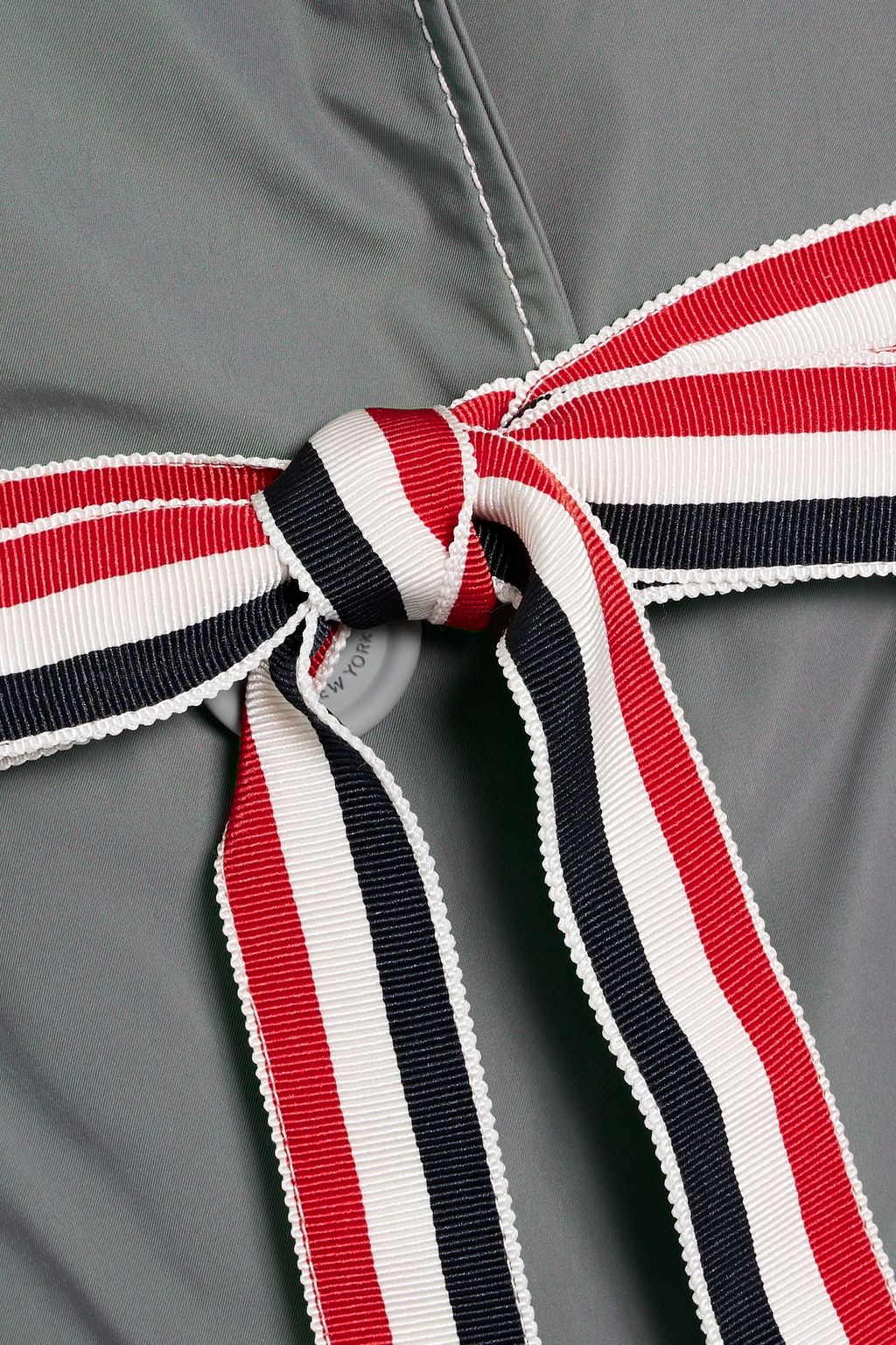 THOM BROWNE Belted shell coat