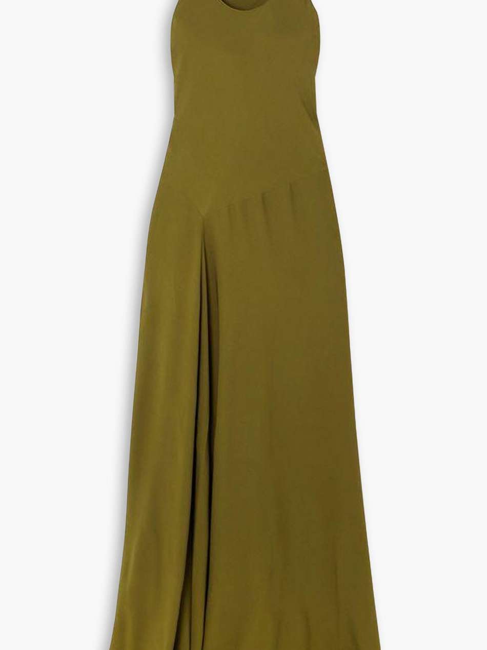 georgia silk-georgette maxi dress