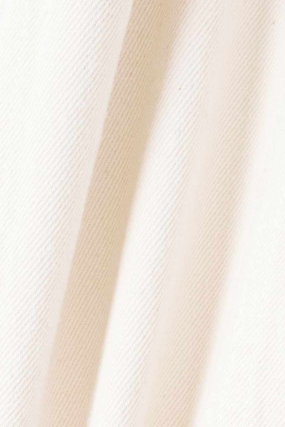 Patou Embellished Cotton-twill Midi Skirt In White