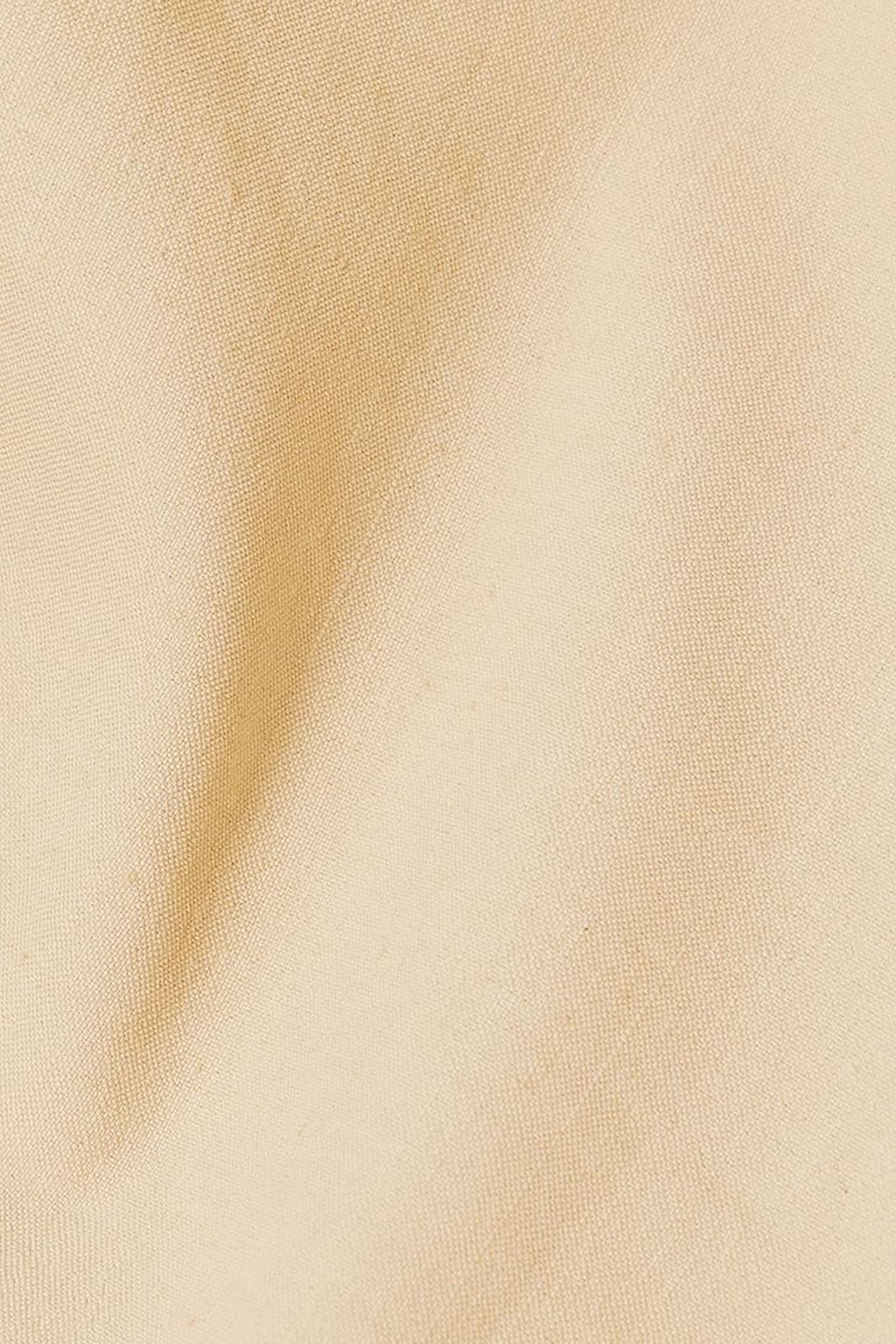 CORTANA Mira cropped layered hemp-blend jacket