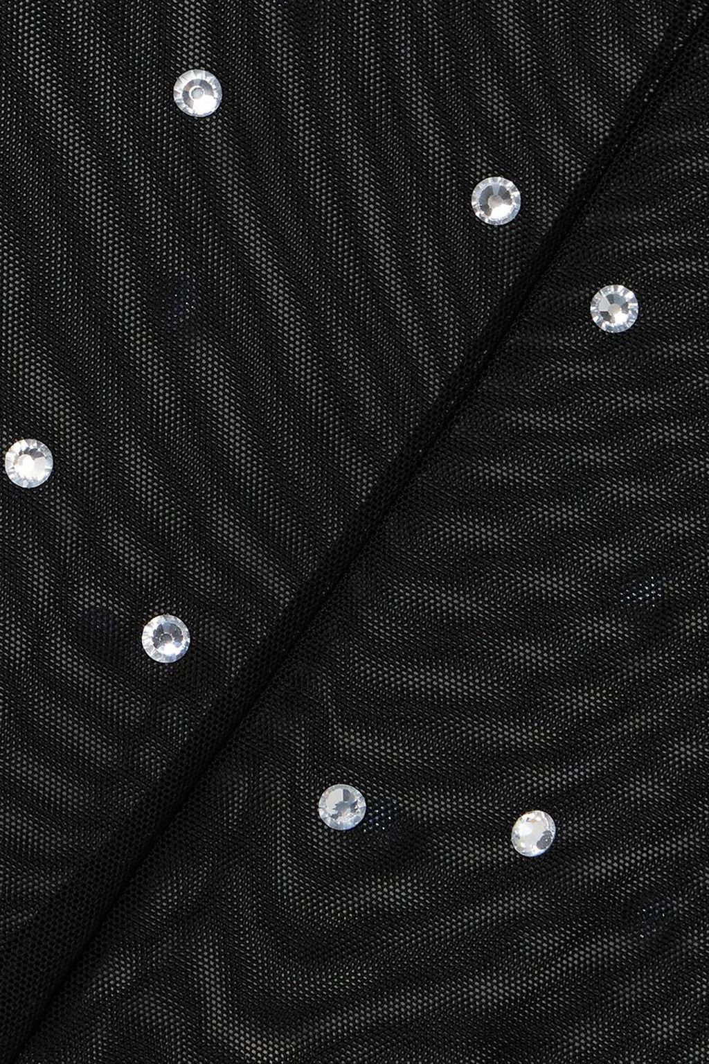 OSÉREE جمبسوت Gem Necklace من التول المطاط مزركشة بالكريستال