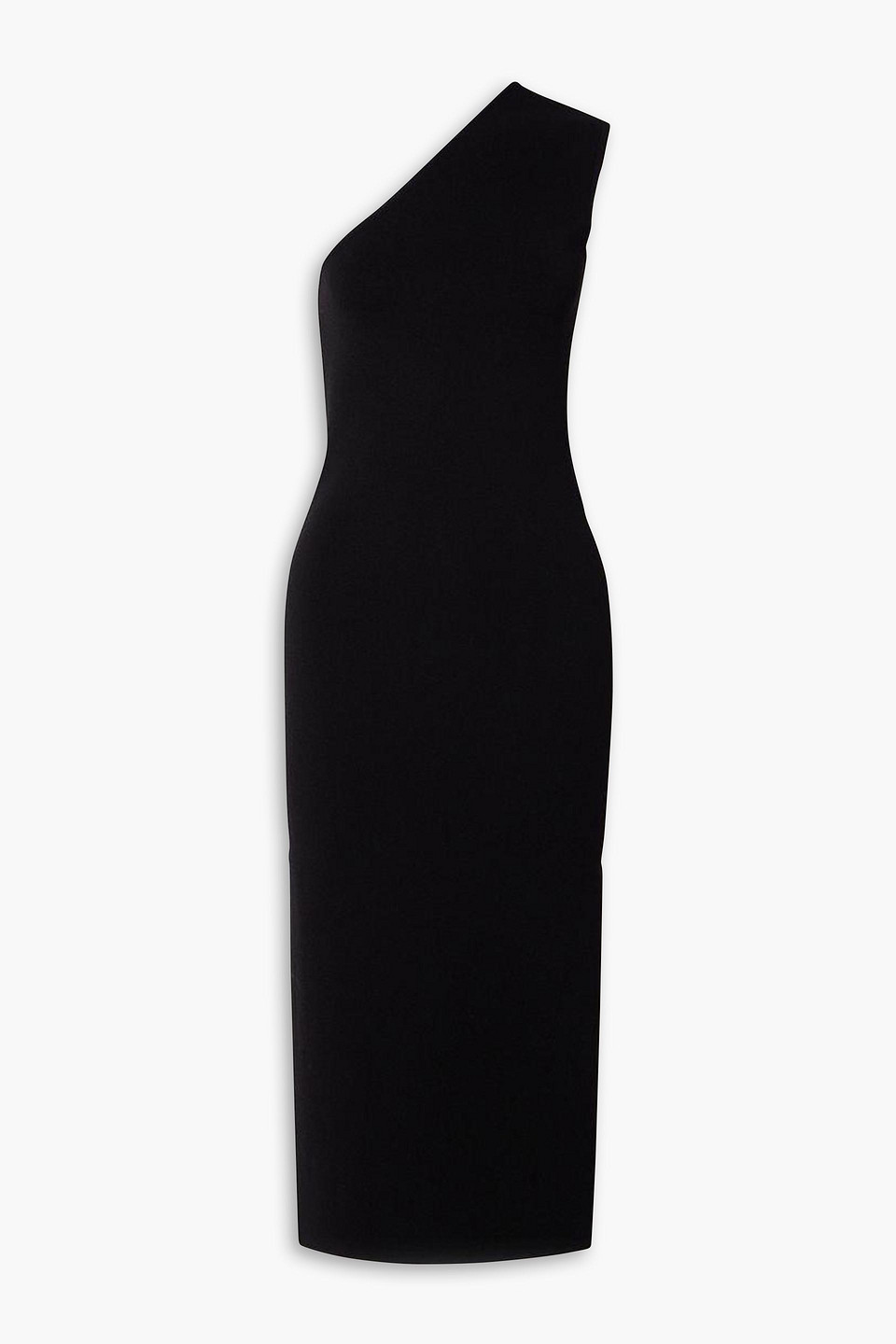 GAUGE81 ARRIBA ONE-SHOULDER KNITTED MIDI DRESS