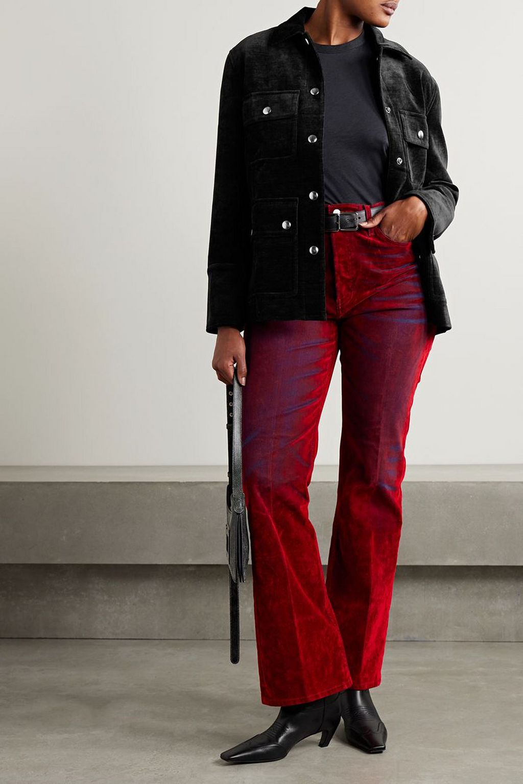 PROENZA SCHOULER PSWL جاكيت "ستيلا" من المخمل