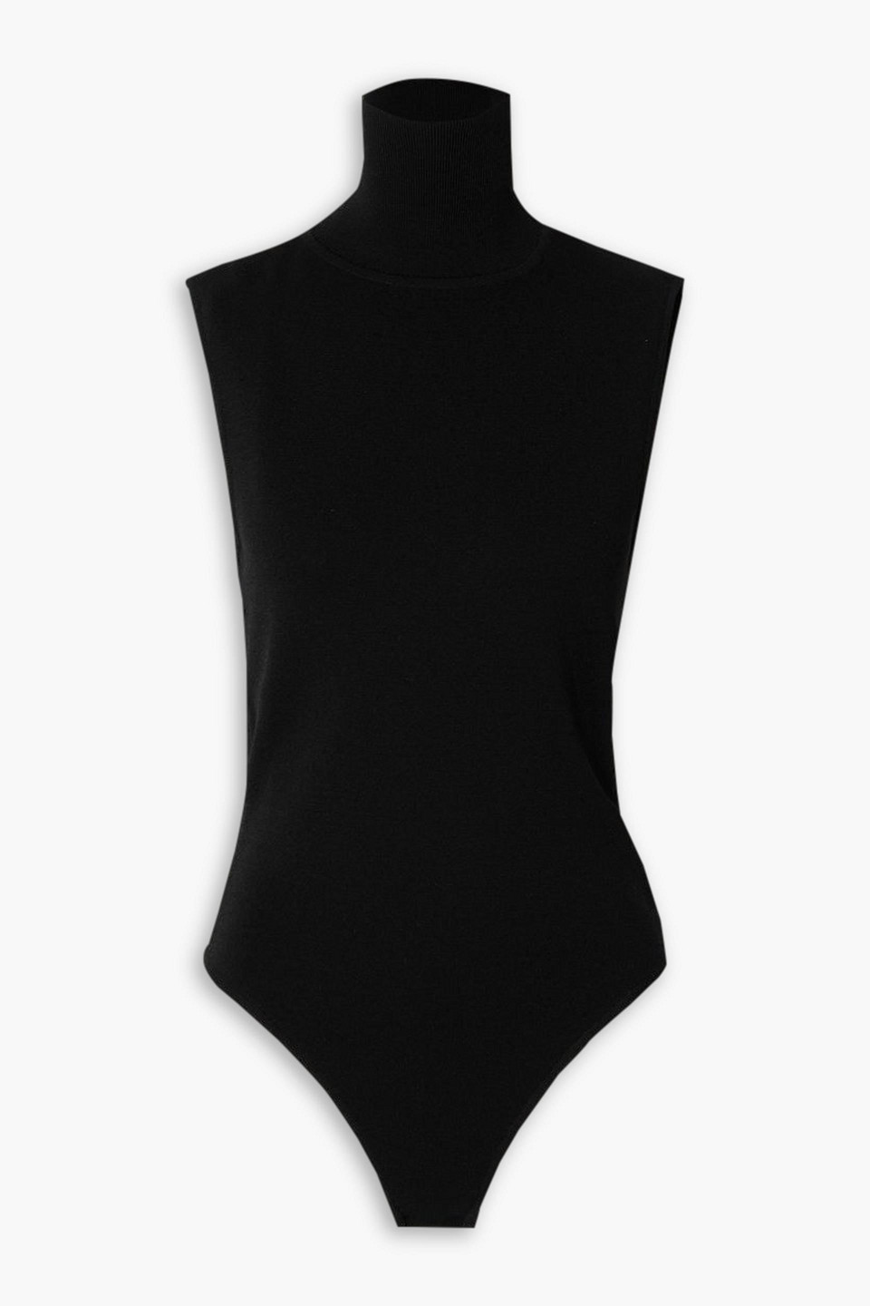 Gauge81 Panta Knitted Turtleneck Bodysuit In Black