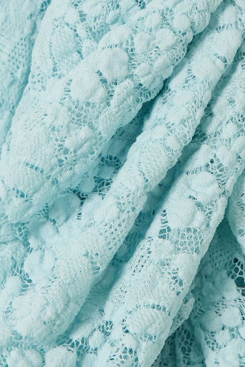 ROTATE BIRGER CHRISTENSEN Gathered lace midi dress
