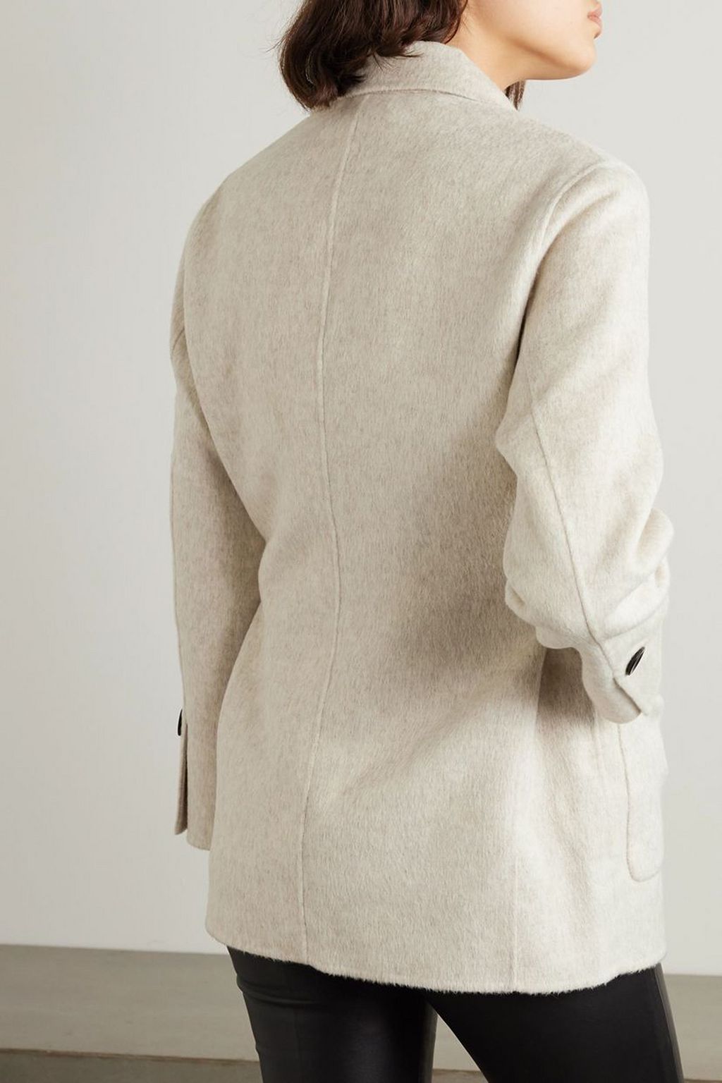 PROENZA SCHOULER PSWL Amalia brushed wool-blend blazer