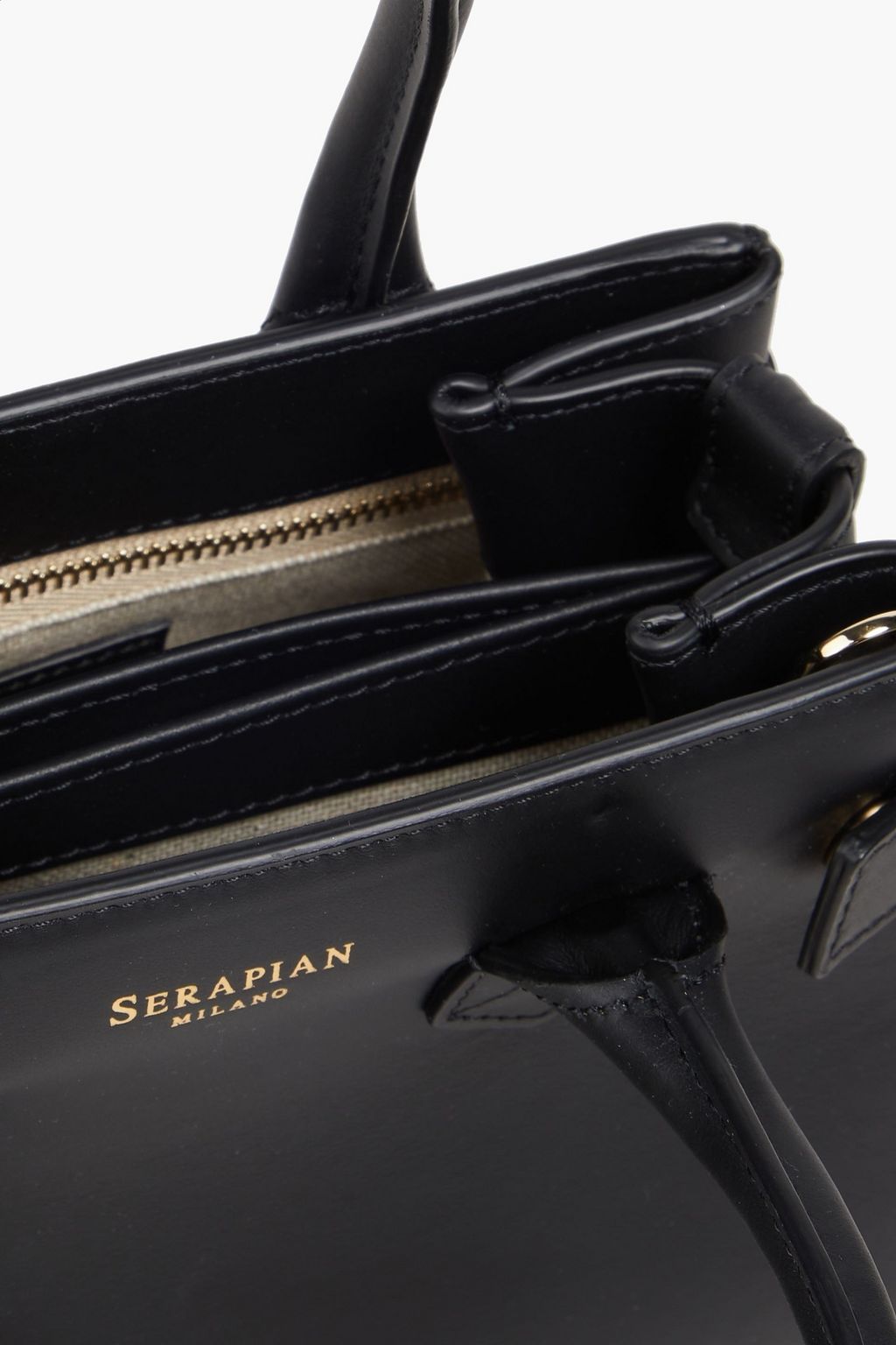 SERAPIAN Meline leather tote