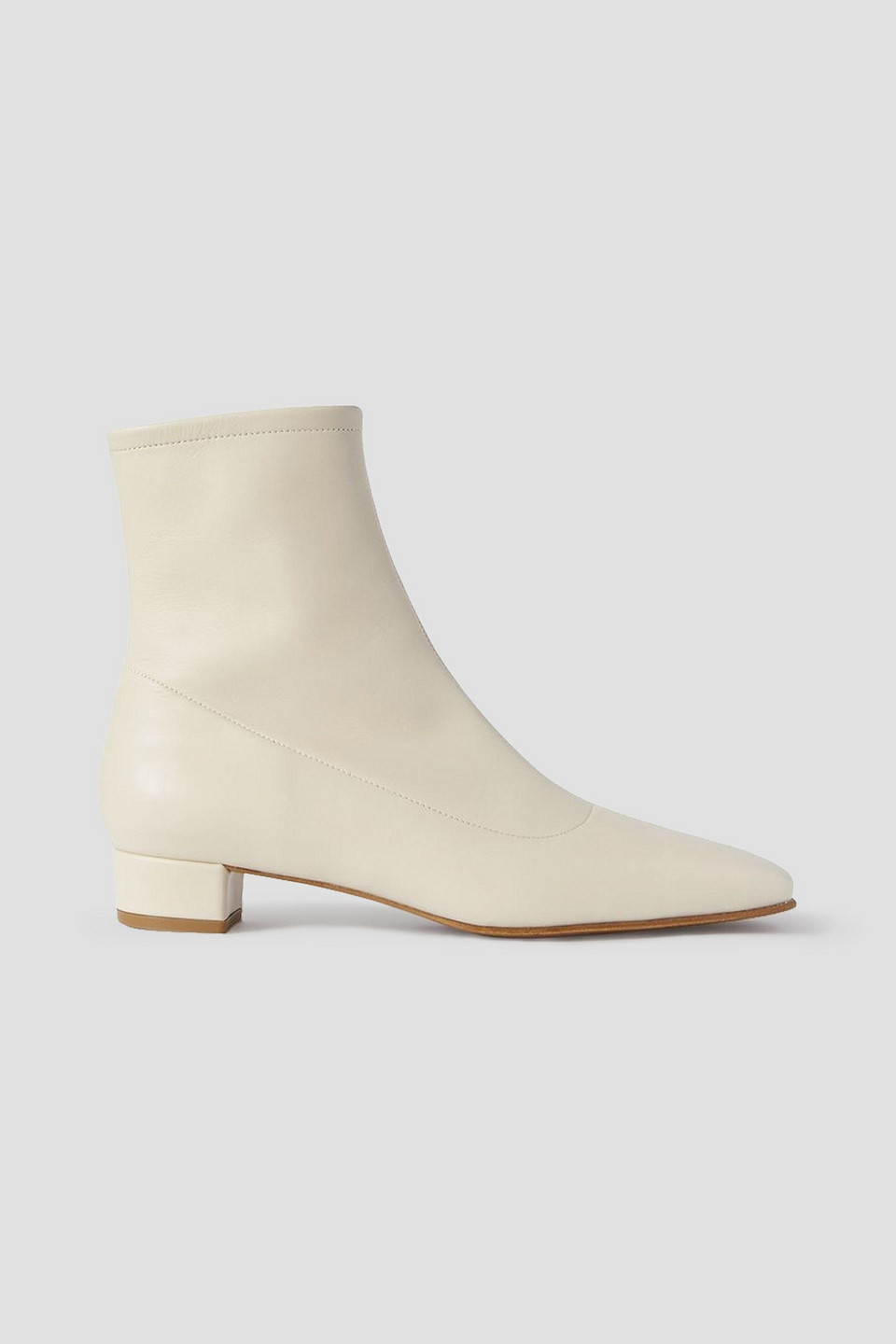 Este leather ankle boots