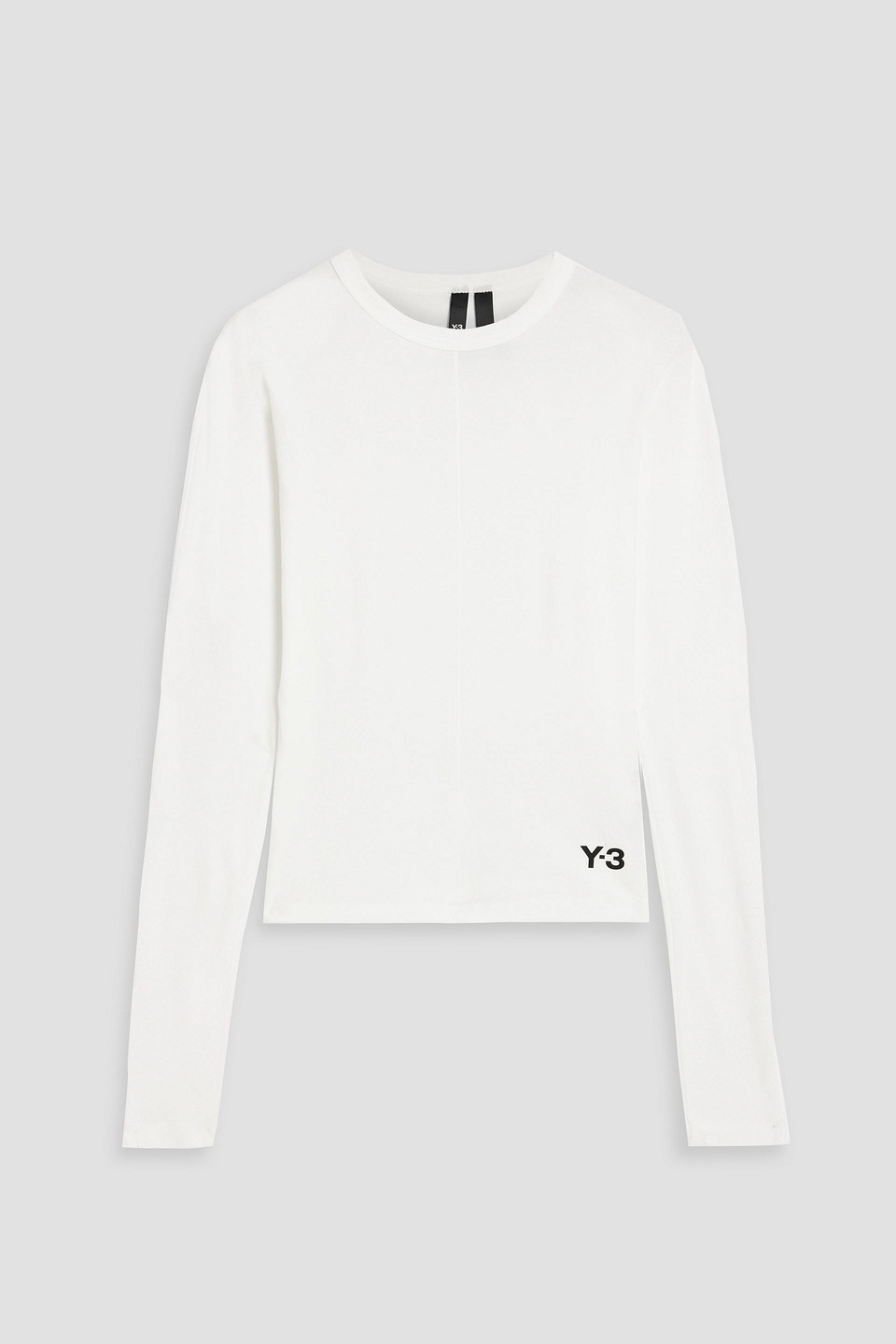 Logo-print cotton-jersey top