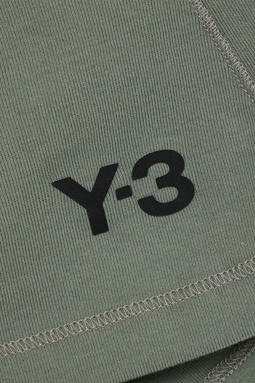 Y-3 Logo-print cotton-jersey top
