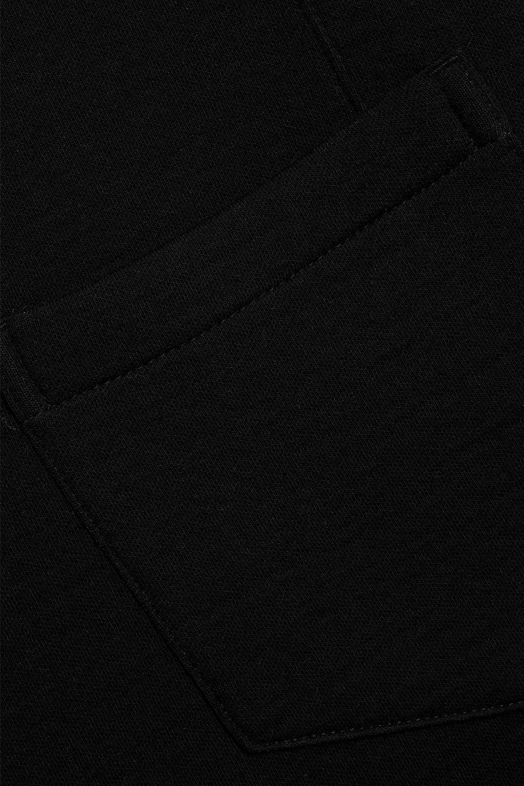 Y-3 Asymmetric cotton-blend  jersey T-shirt