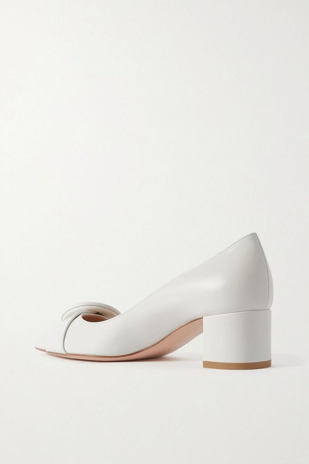 GIANVITO ROSSI Point-toe leather pumps